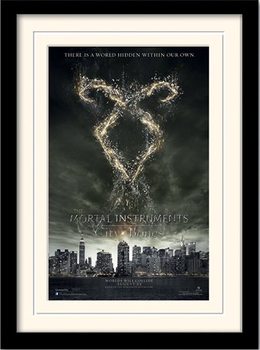THE MORTAL INSTRUMENTS CITY OF BONES – rune tablou Înrămat cu Geam