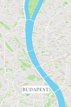 Tablou pe pânză Budapest color