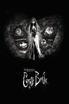 Tablou pe pânză Corpse Bride - Emily butterfly
