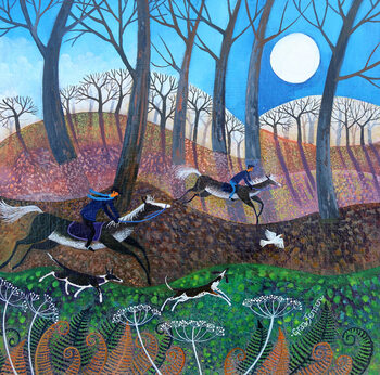 Tablou pe pânză Galloping on the Common, 2025,