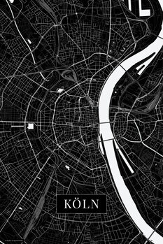 Tablou pe pânză Köln black