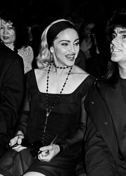 Tablou pe pânză Madonna at the Gaultier show with Steven Meisel, October 1990