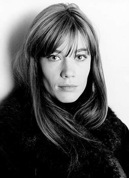 Tablou pe pânză Portrait of Francoise Hardy