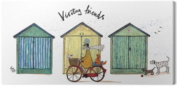 Tablou pe pânză Sam Toft - Visiting Friends