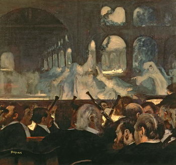 Tablou pe pânză The ballet scene