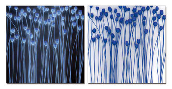 Abstraction flowers Tablou