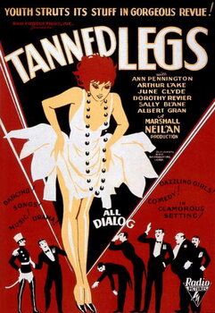 Klistermärke Tanned legs de MarshallNeilan, 1929