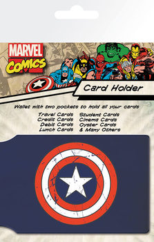 Tarjetero MARVEL - Captain America Shield