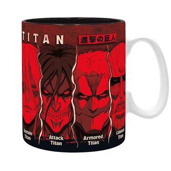Tasse Attack on Titan - All Titans