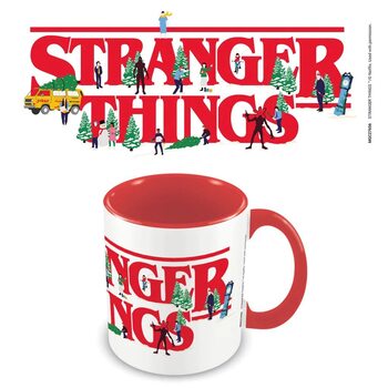 Becher Stranger Things 4 - Christmas Logo