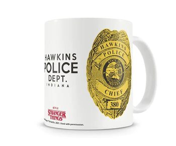 Becher Stranger Things - Hawkins Police