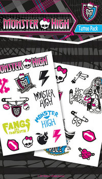 Tatovering MONSTER HIGH - symbols