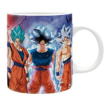 Taza Dragon Ball - Goku transformations