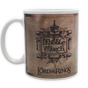 Taza Lord of the Rigns - Map