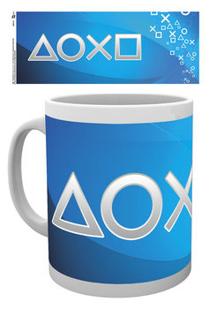 Taza Playstation - Silver Buttons