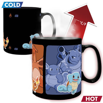 Taza cambiante Pokemon - Evolve