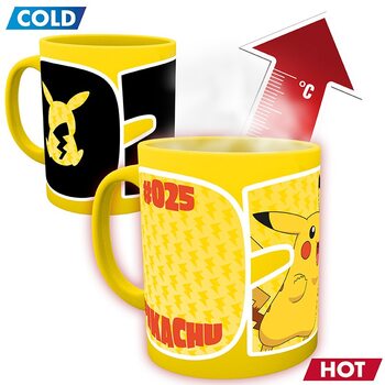 Taza cambiante Pokemon - Pikachu