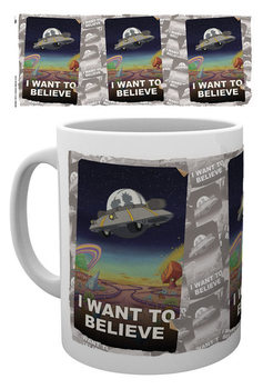 Taza Rick And Morty - I Want To Believe