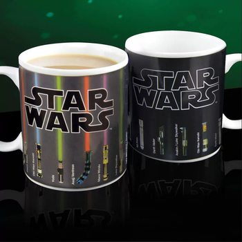 Taza cambiante Star Wars - Lightsabers