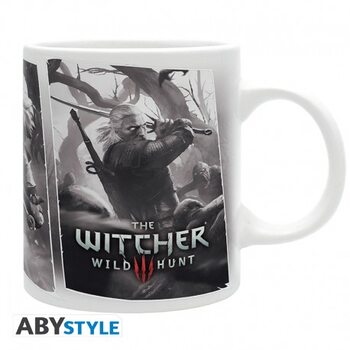 Taza The Witcher - Geralt, Ciri and Yennefer