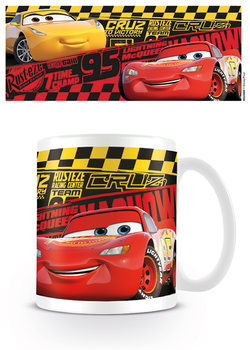 CARS WGP World Grand Prix Lightning McQueen Auto TAZZA MUG TAZZA Disney Bambini 