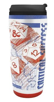 Tazza da viaggio Dungeons and Dragons - Sketch Dice