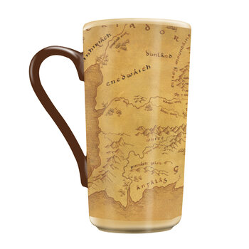 Tazza Lord of the Rings - Map