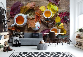 Ταπετσαρία τοιχογραφία  Tea Of September