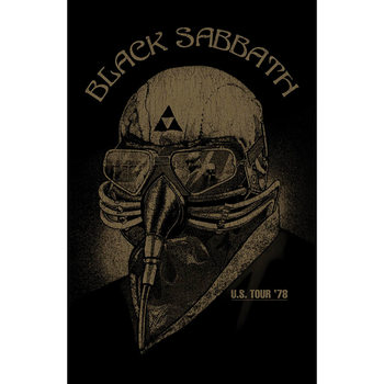Tekstilni poster Black Sabbath - Us Tour '78