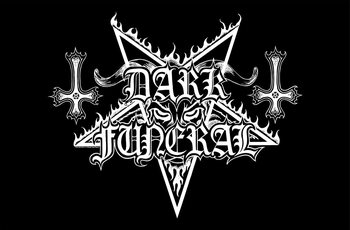 Tekstilni poster Dark Funeral - Logo