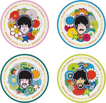 Geschirr Teller The Beatles - Yellow Submarine