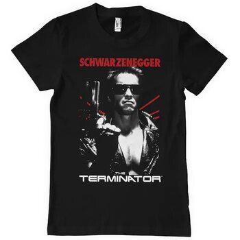 Camiseta Terminator - Schwarzenegger