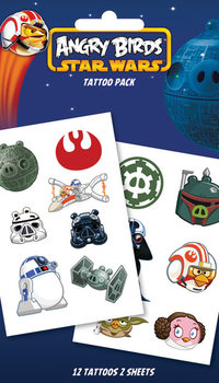 Tetování ANGRY BIRDS STAR WARS - swoosh