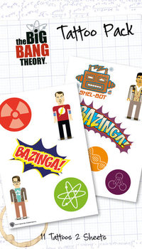 Tetování BIG BANG THEORY - bazinga