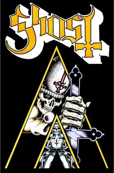 Textielposter Ghost - Clockwork Ghost