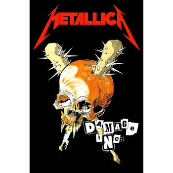 Textiel poster Metallica - Damage Inc