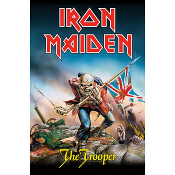 Textile poster Iron Maiden - The Trooper