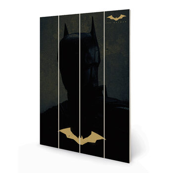 Poster su legno The Batman - Dark