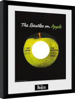 Ingelijste poster The Beatles - Apple