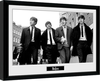 Ingelijste poster The Beatles - In London