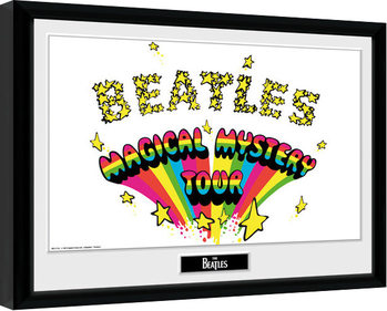 Ingelijste poster The Beatles - Magical Mystery