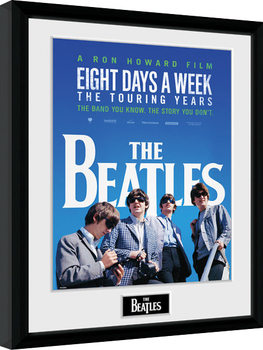 Ingelijste poster The Beatles - Movie