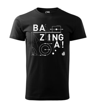 Tricou The Big Bang Theory - Bazinga!