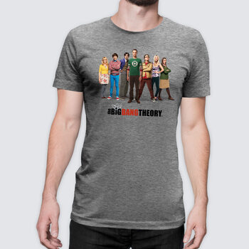 T-Shirt The Big Bang Theory - Main Characters