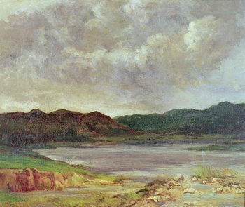 Adesivo murale The Black Lake, 1872