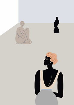 Obraz na plátně The Gallery, 2017,