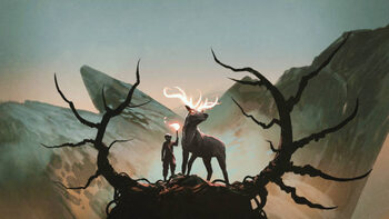 Samolepka The mountain guardians