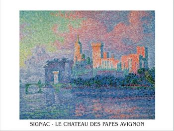 Art Print The Papal Palace, Avignon