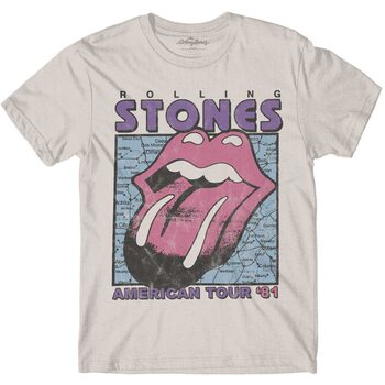 Tricou The Rolling Stones - American Tour Map