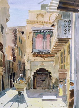 Obraz na plátně The Rubbish Collector, 1990